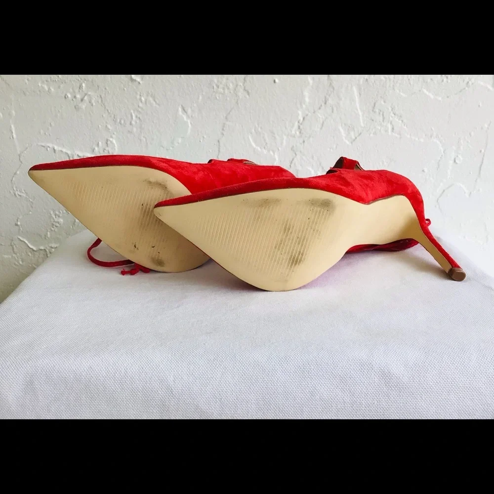 🎈OPEN TO REASONABLE OFFERS🎈Steve Madden Red Stilettos - Picture 12 of 14